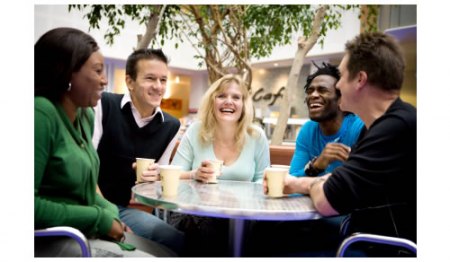 group-of-people-talking-for neighborhood assn post